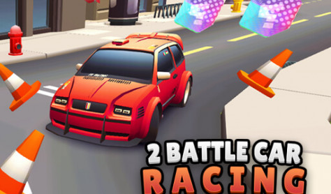 2 Player Battle Car Racing