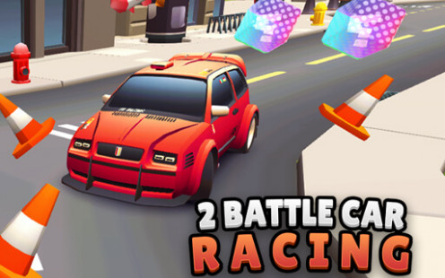 2 Player Battle Car Racing