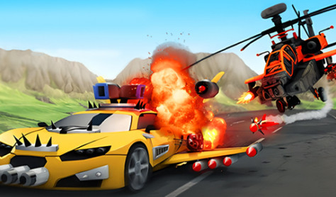 Chaos Road Combat Car Racing