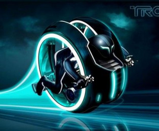 Cyber Tron biker