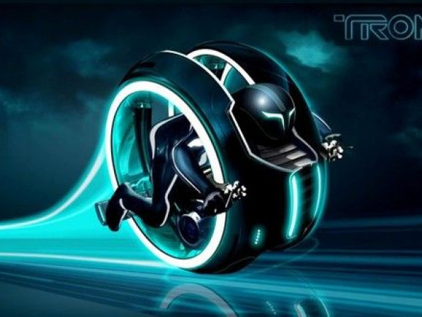 Cyber Tron biker