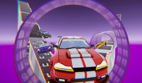 Elon Cars : Online Sky Stunt