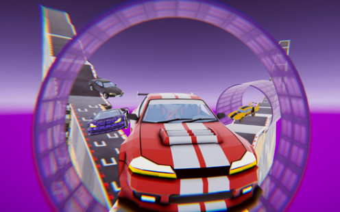 Elon Cars : Online Sky Stunt