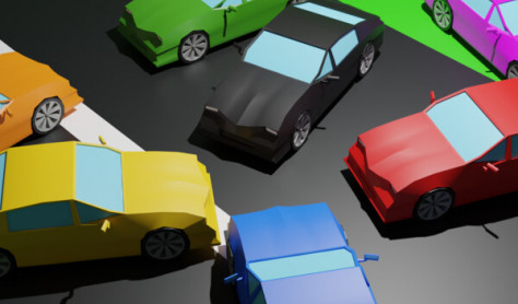 Low Poly Smash Cars
