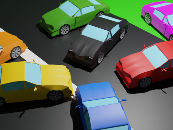 Low Poly Smash Cars