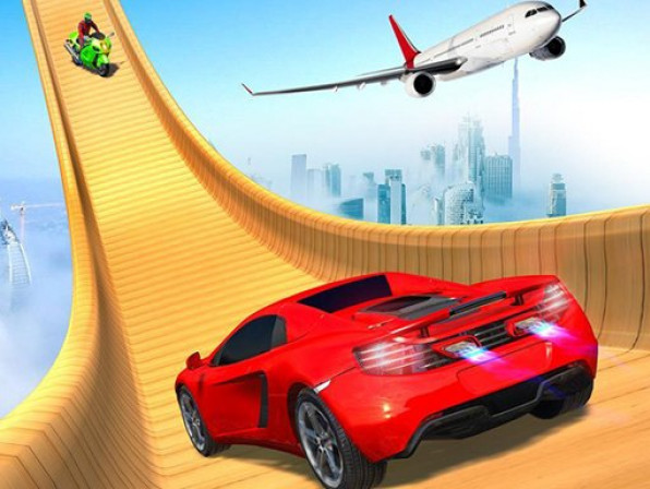 Mega Ramp Car Racing Stunt