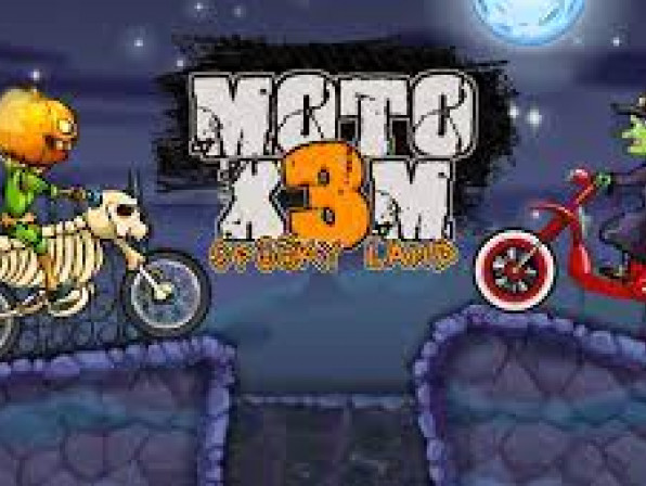 Moto X3M Spooky Land