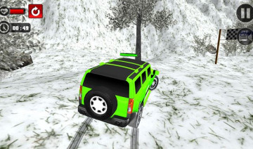 SUV Snow Driving 3d