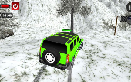 SUV Snow Driving 3d