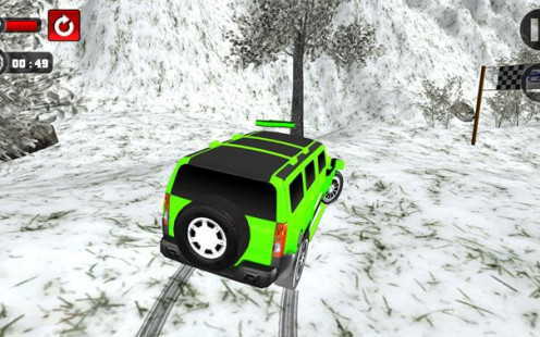 SUV Snow Driving 3d