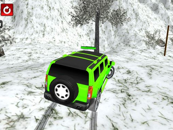 SUV Snow Driving 3d